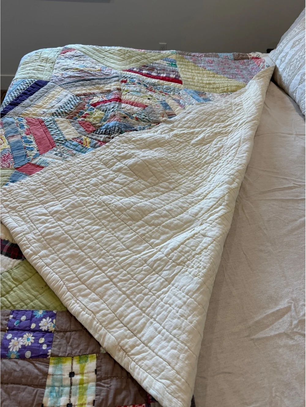 Vintage/ Antique String Star Quilt size 60x76